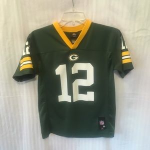 aaron rodgers youth medium jersey